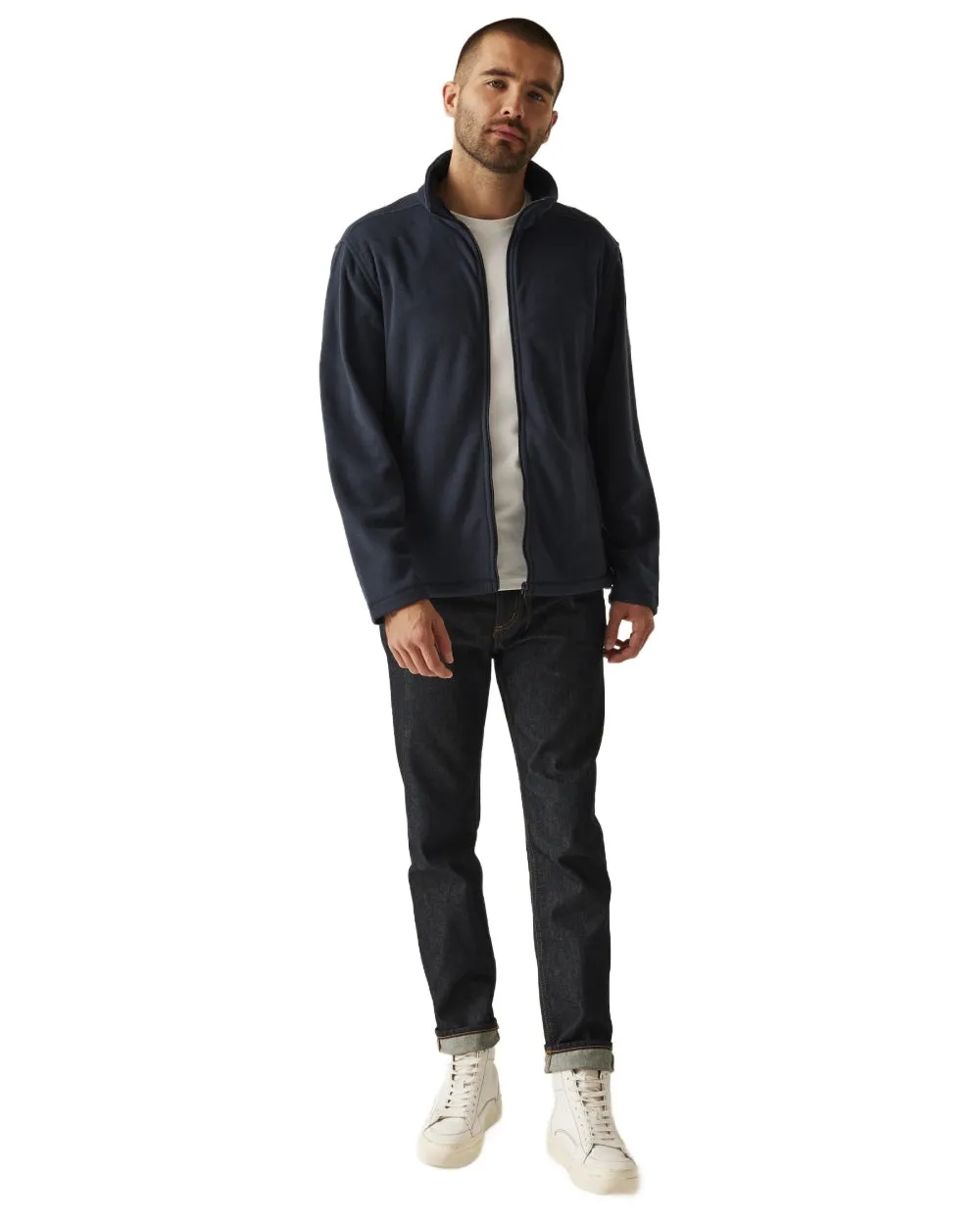 Regatta Mens Micro Lightweight Full Zip Fleece