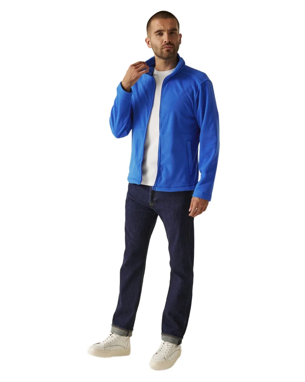 Regatta Mens Micro Lightweight Full Zip Fleece