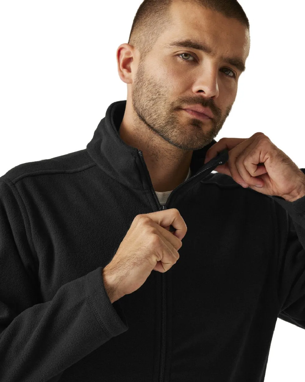 Regatta Mens Micro Lightweight Full Zip Fleece