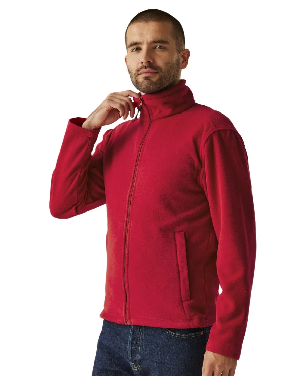 Regatta Mens Micro Lightweight Full Zip Fleece