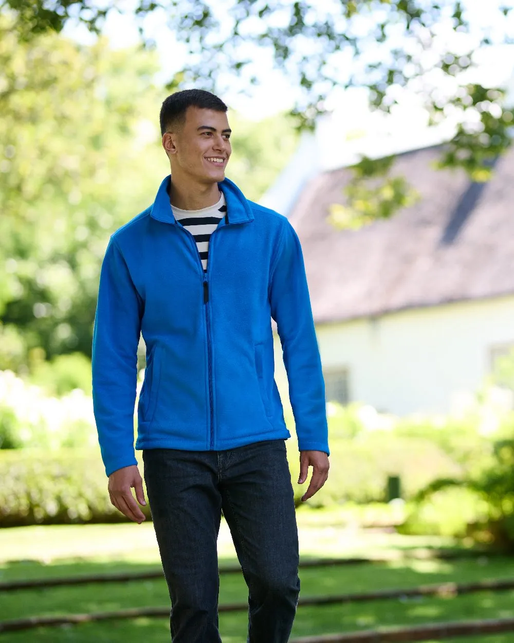 Regatta Mens Micro Lightweight Full Zip Fleece