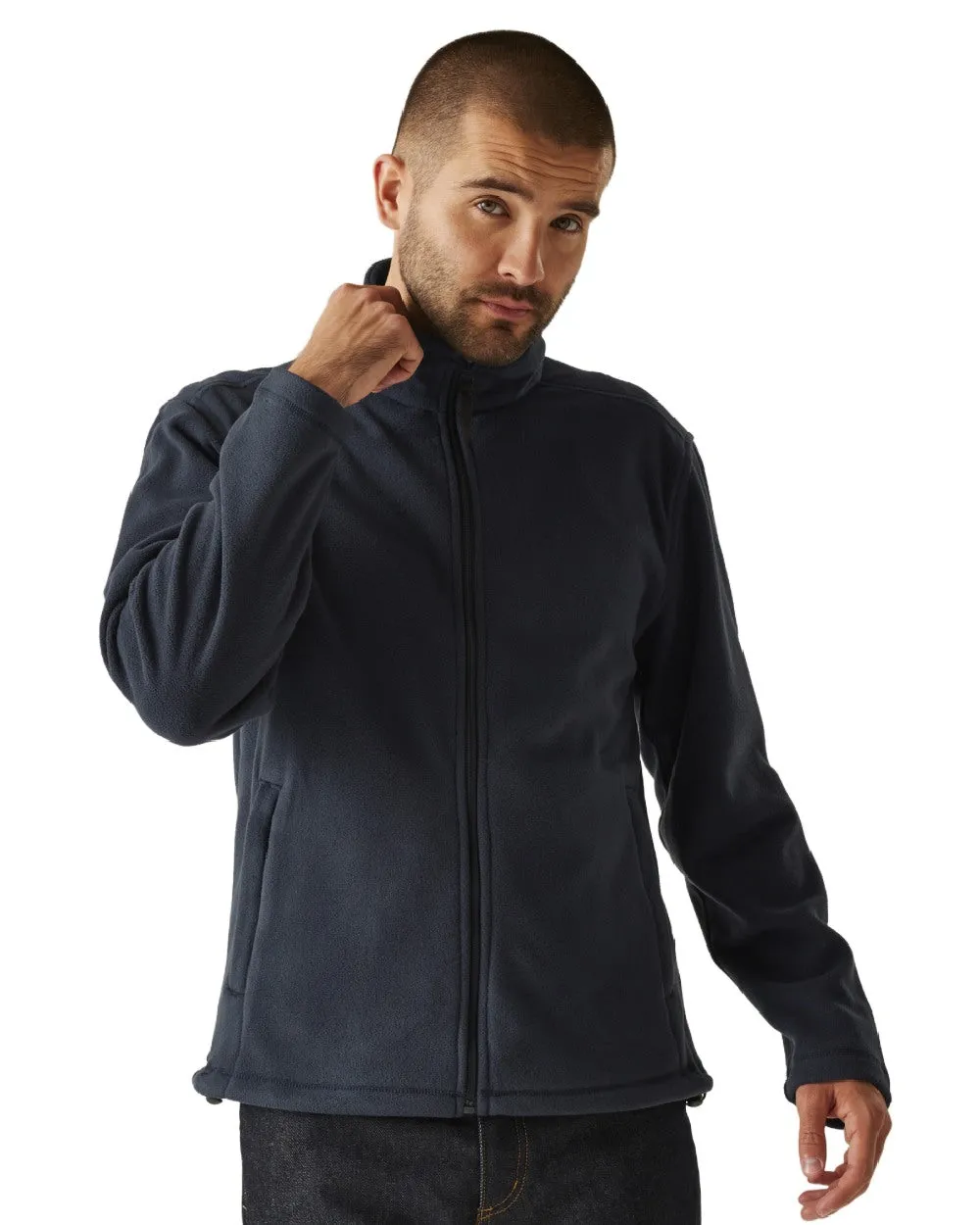 Regatta Mens Micro Lightweight Full Zip Fleece