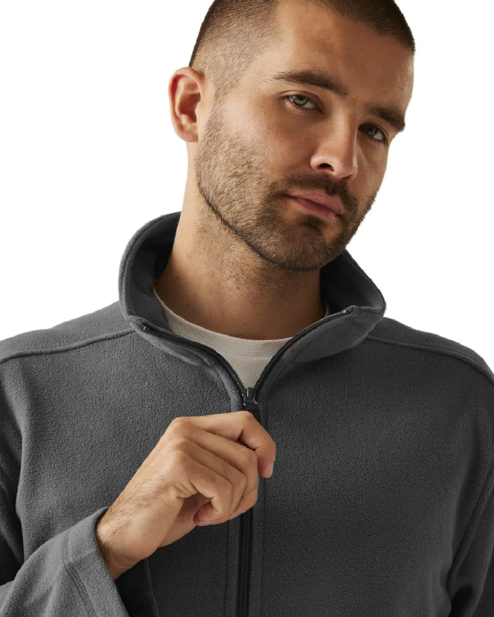 Regatta Mens Micro Lightweight Full Zip Fleece
