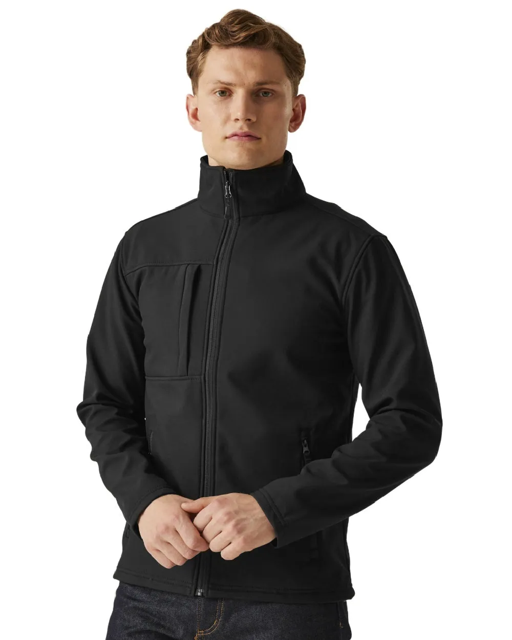 Regatta Mens Octagon II Printable 3 Layer Membrane Softshell Jacket