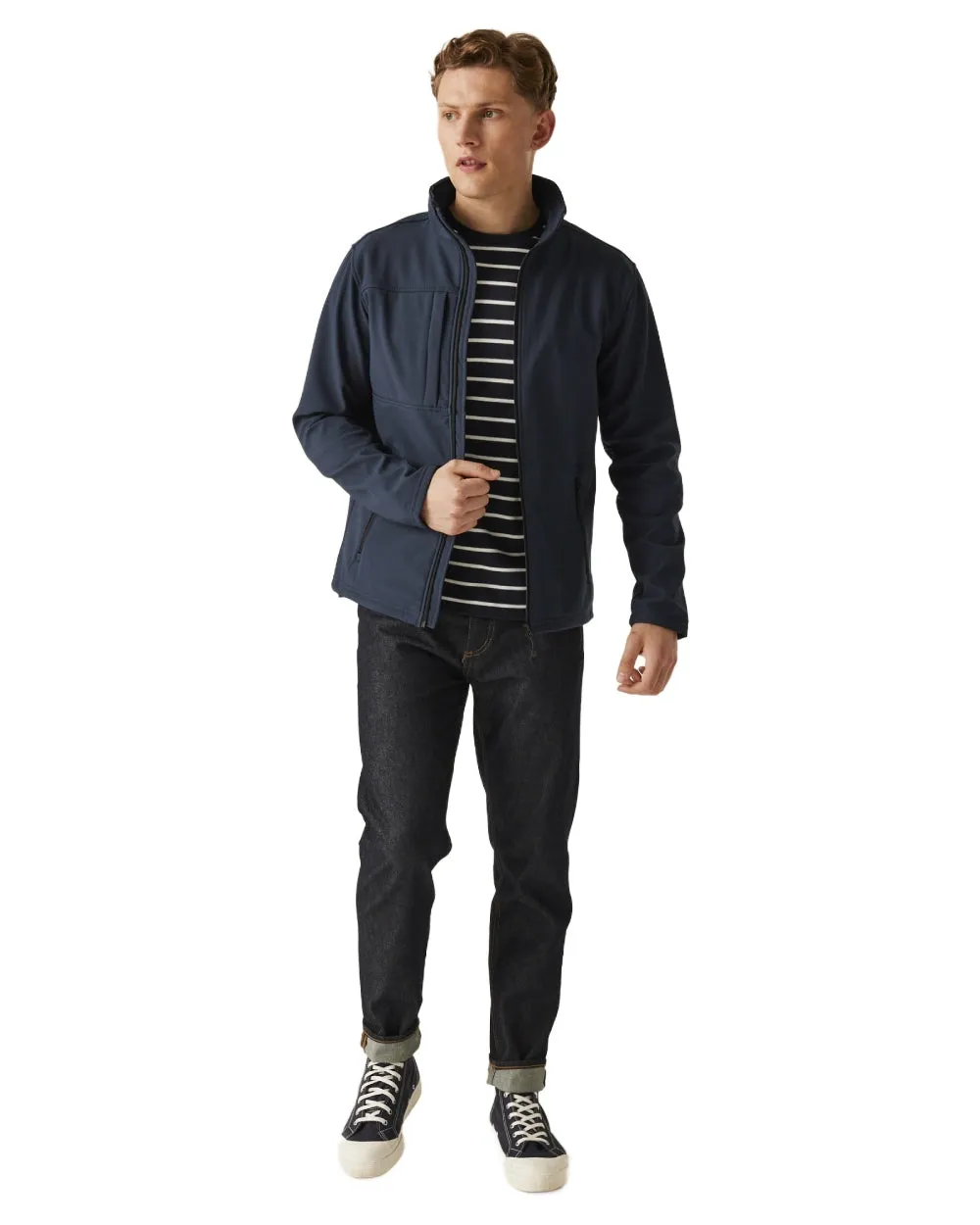 Regatta Mens Octagon II Printable 3 Layer Membrane Softshell Jacket