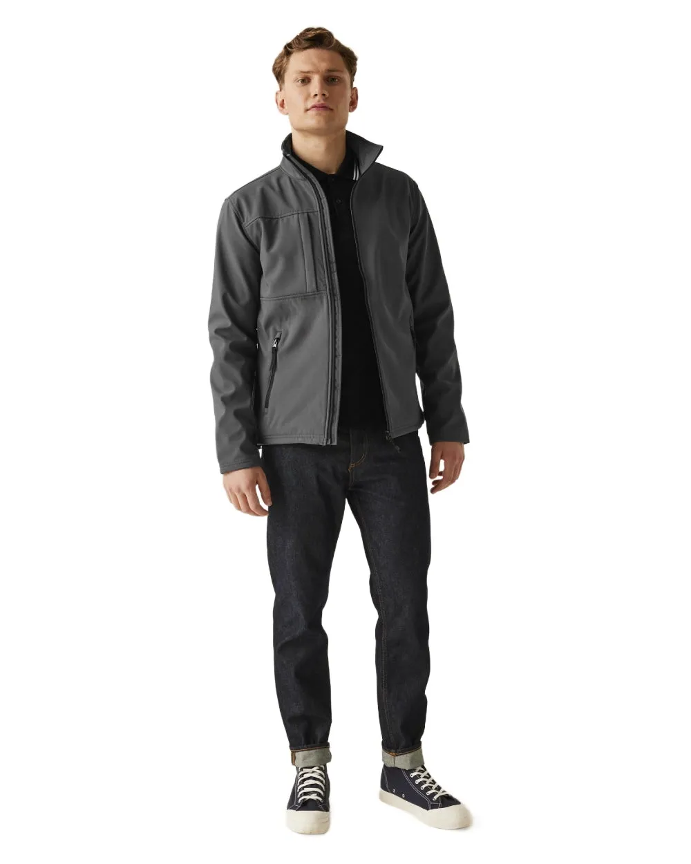Regatta Mens Octagon II Printable 3 Layer Membrane Softshell Jacket