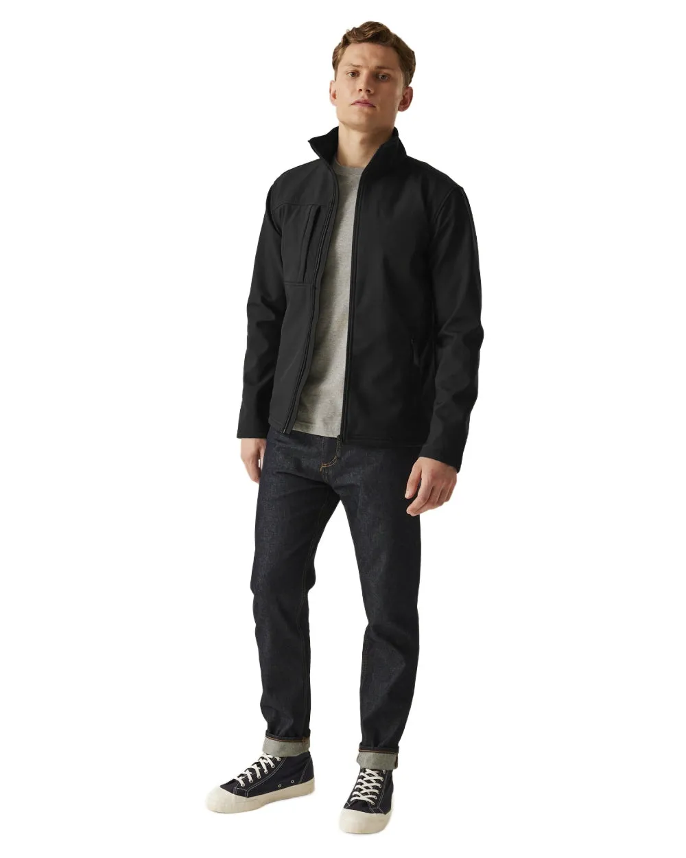 Regatta Mens Octagon II Printable 3 Layer Membrane Softshell Jacket