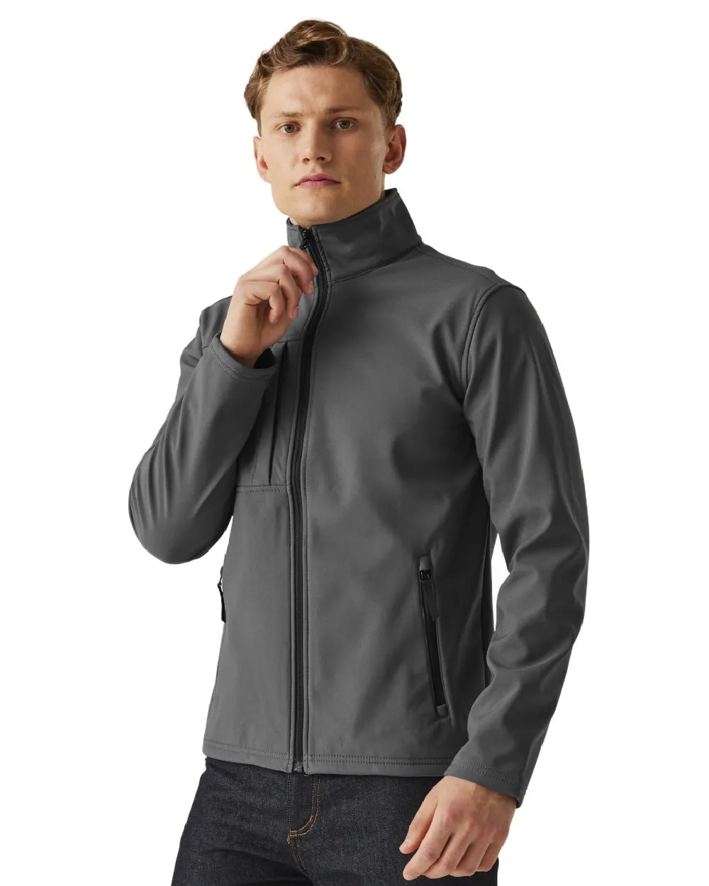 Regatta Mens Octagon II Printable 3 Layer Membrane Softshell Jacket