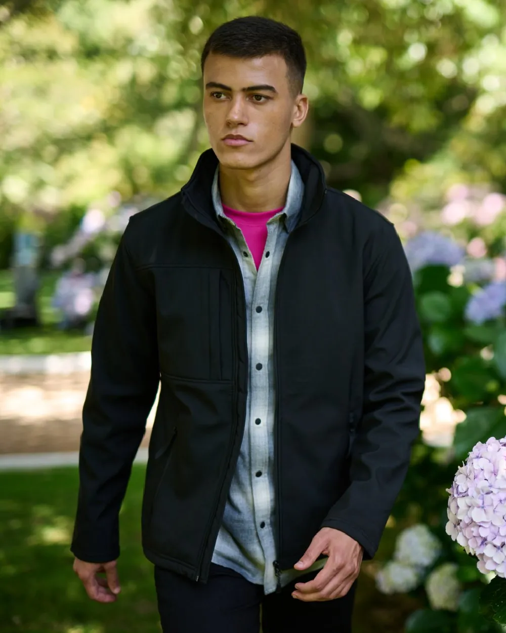 Regatta Mens Octagon II Printable 3 Layer Membrane Softshell Jacket