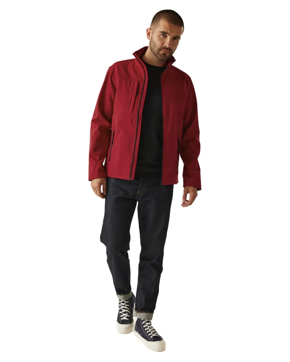 Regatta Mens Octagon II Printable 3 Layer Membrane Softshell Jacket