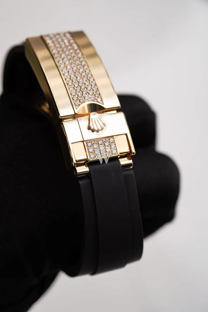 Rolex Yacht-Master 42 Baguette Diamond Bezel Men's Watch 226668TBR 226668TBR-0002