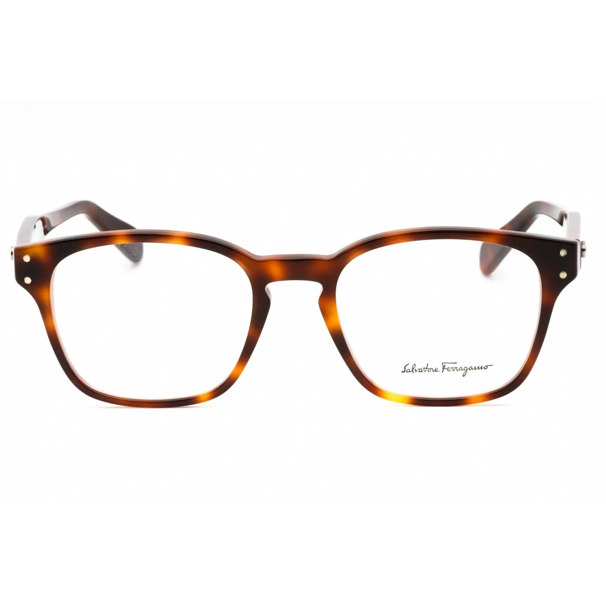 Salvatore Ferragamo Men's Eyeglasses - Tortoise Square Full Rim Frame | SF2925 214