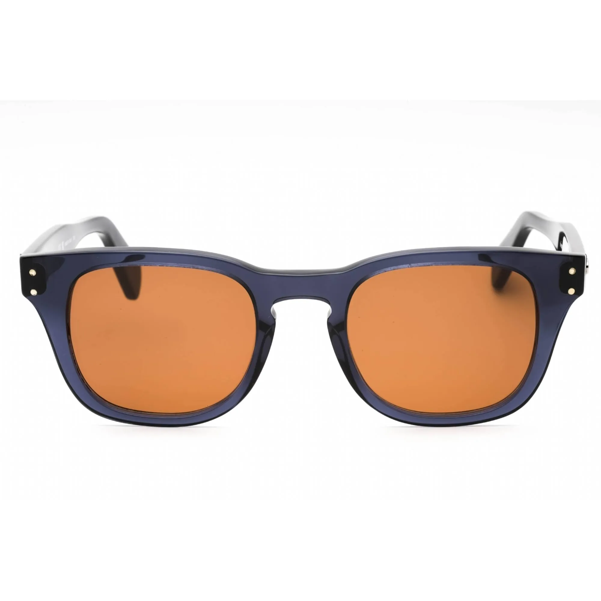 Salvatore Ferragamo Men's Sunglasses - Blue Full Rim Frame Orange Lens | SF1057S 456