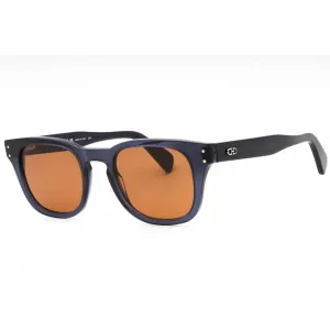 Salvatore Ferragamo Men's Sunglasses - Blue Full Rim Frame Orange Lens | SF1057S 456