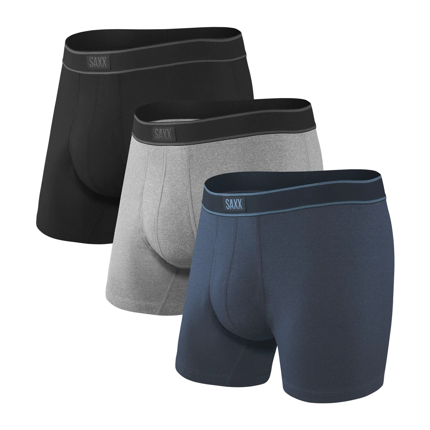 Saxx Mens Daytripper 3 Pack Boxer Briefs