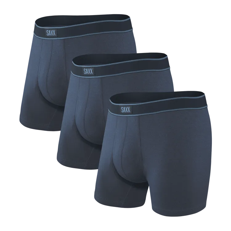 Saxx Mens Daytripper 3 Pack Boxer Briefs