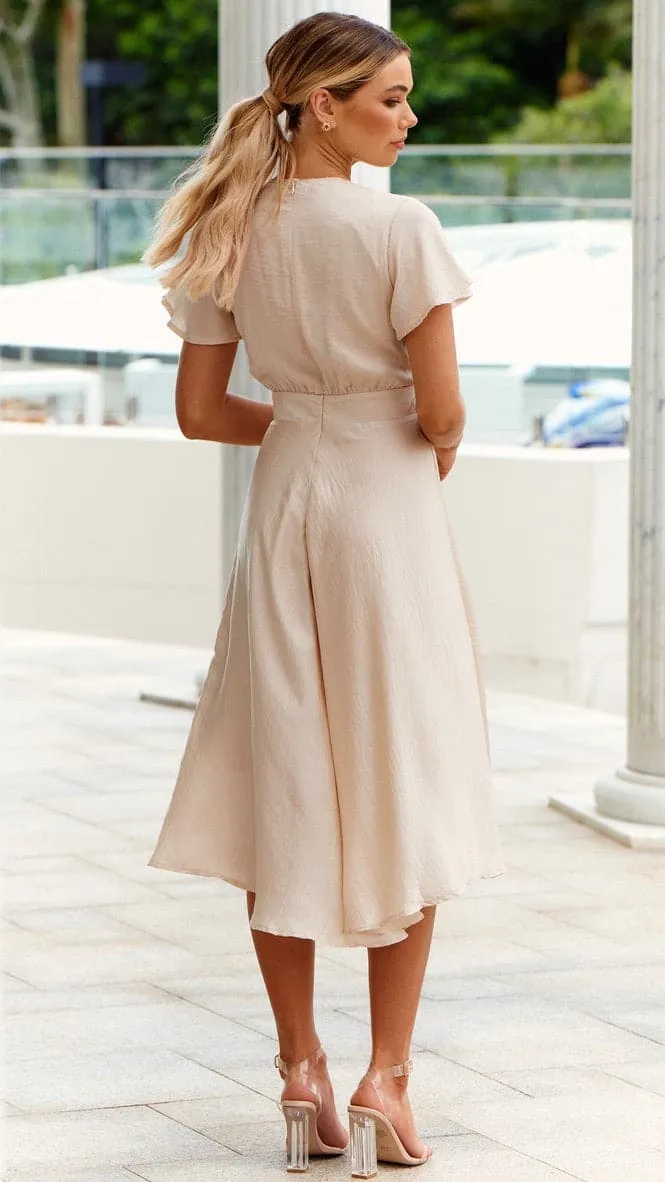 Sunny Daze Dress - Champagne