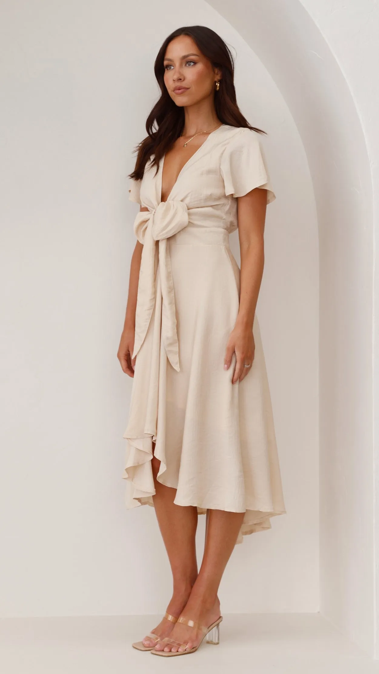 Sunny Daze Dress - Champagne