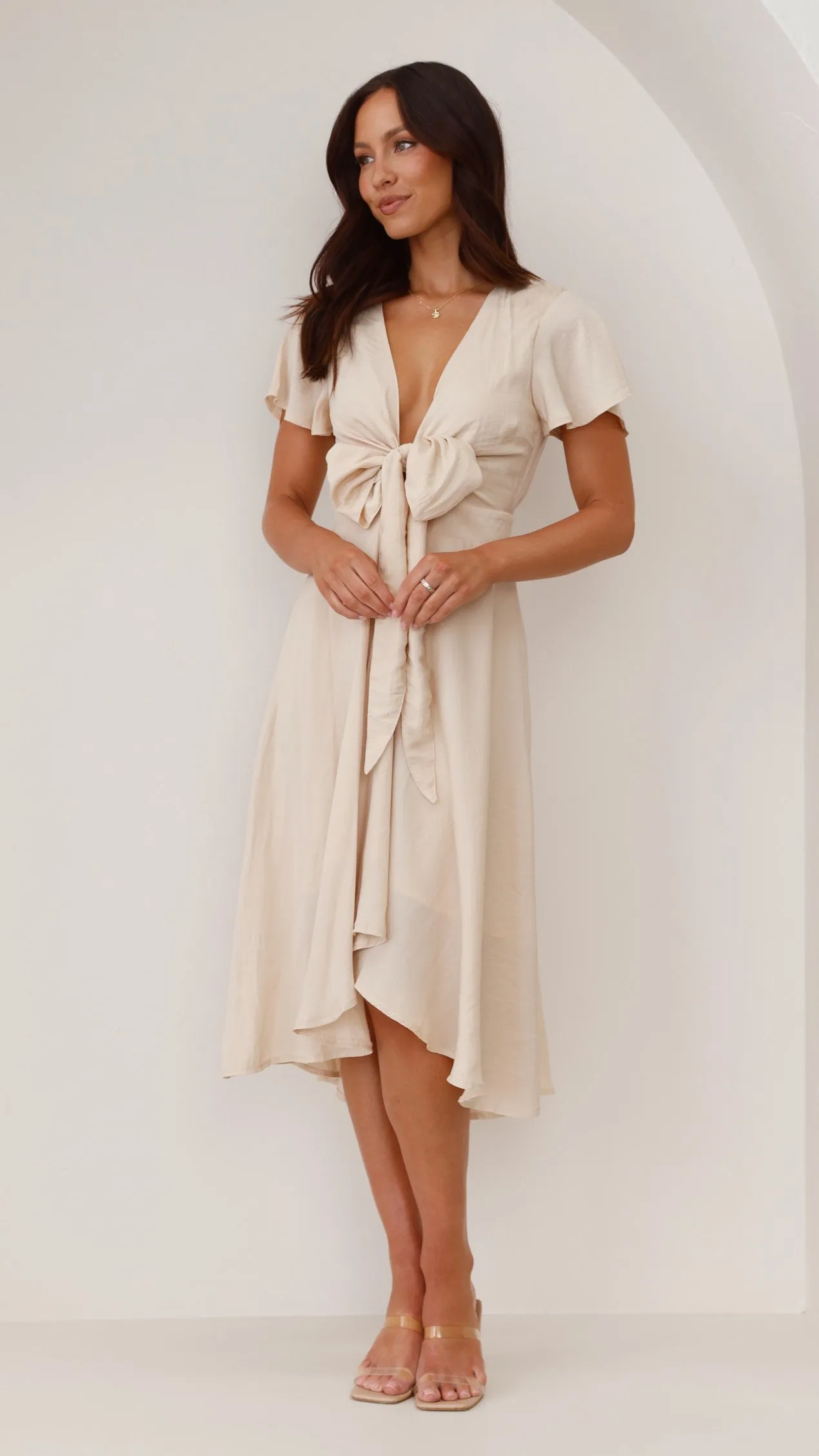 Sunny Daze Dress - Champagne