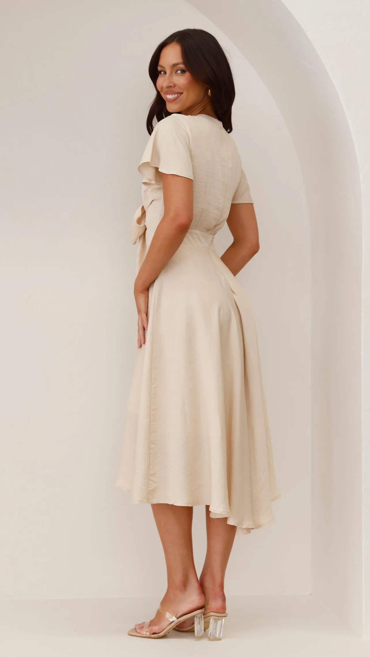 Sunny Daze Dress - Champagne