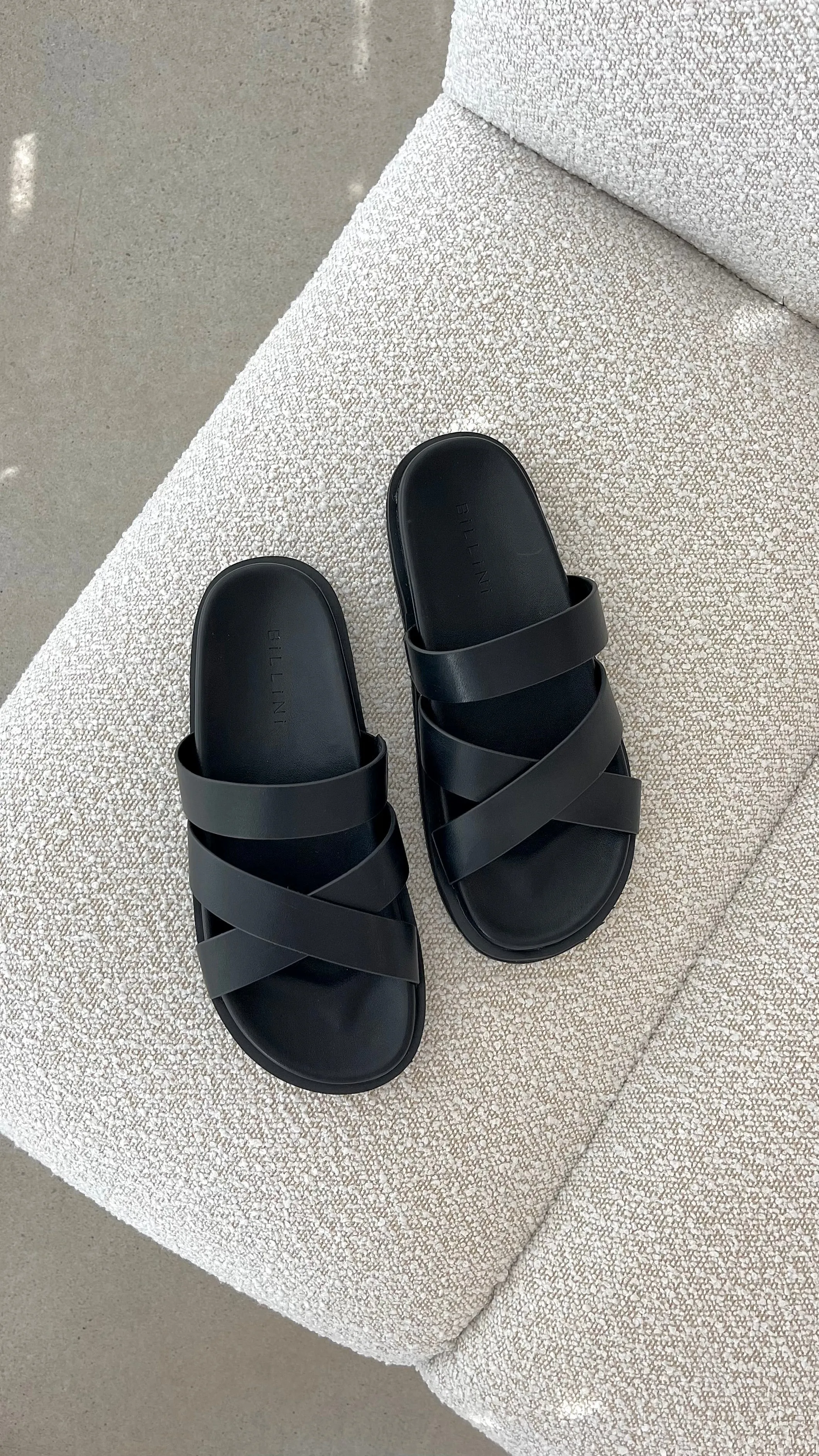 Teddi Slide - Black