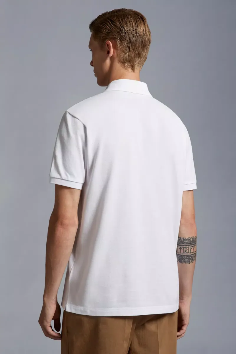 Tennis Logo Patch Polo
