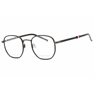 Tommy Hilfiger Men's Eyeglasses - Dark Ruthenium Black Metal Frame | TH 1686 0V81 00