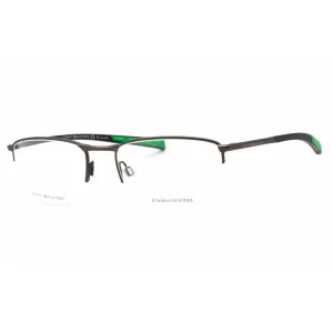 Tommy Hilfiger Men's Eyeglasses - Matte Dark Ruthenium Half Rim | TH 1784 0R80 00