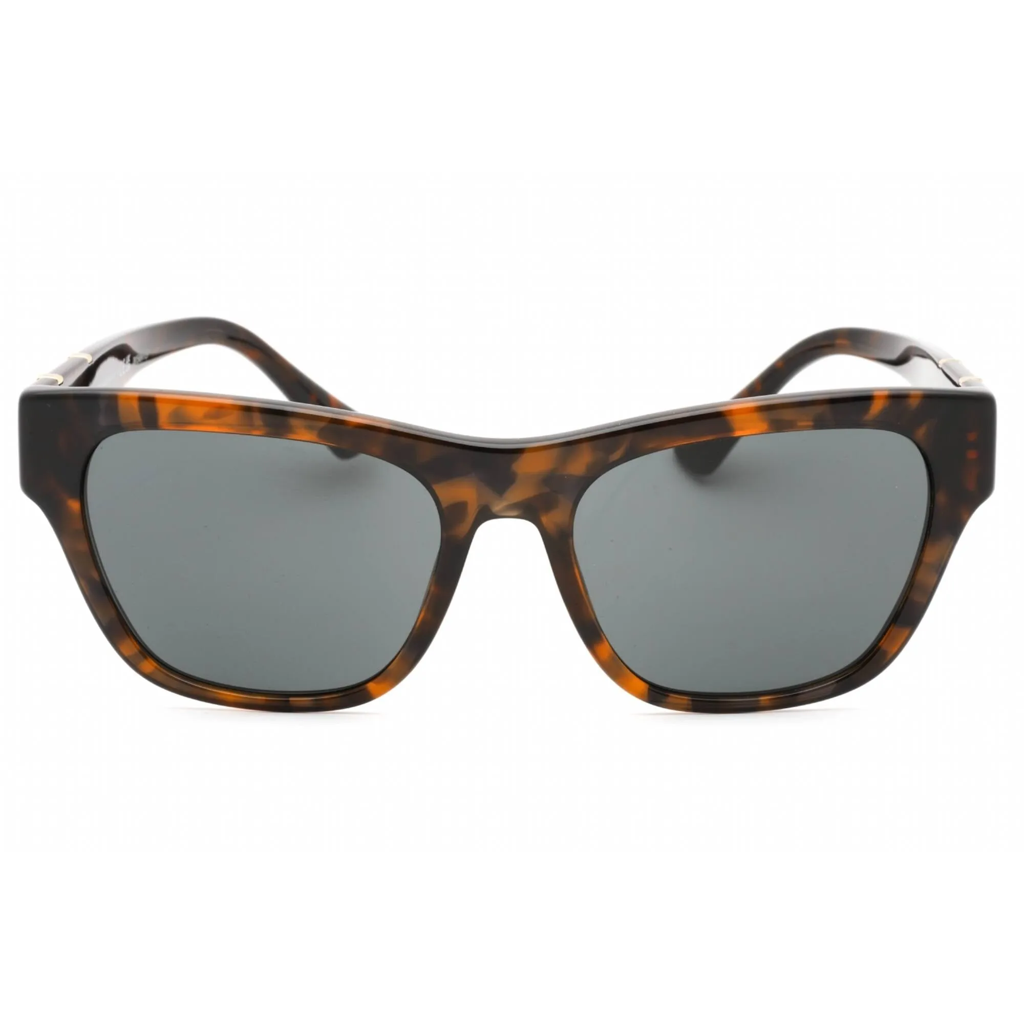 Versace Men's Sunglasses - Havana Cat Eye Shape Frame Dark Grey Lens | 0VE4457 542987